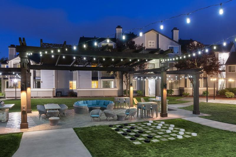 New outdoor living spaces